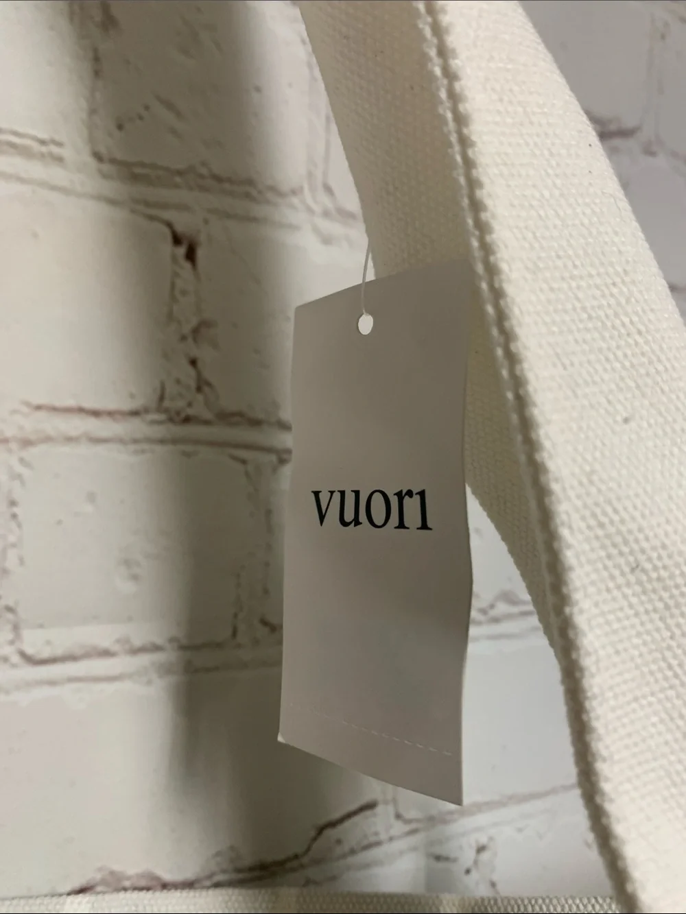 NEW Vuori Limited Edition Cody Hudso White Gray Graphic Beach XLarge Canvas Tote